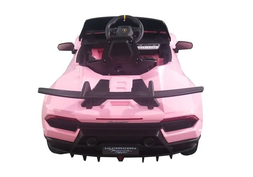 licencirani auto na akumulator lamborghini huracan 4x4 - rozi - slika 2