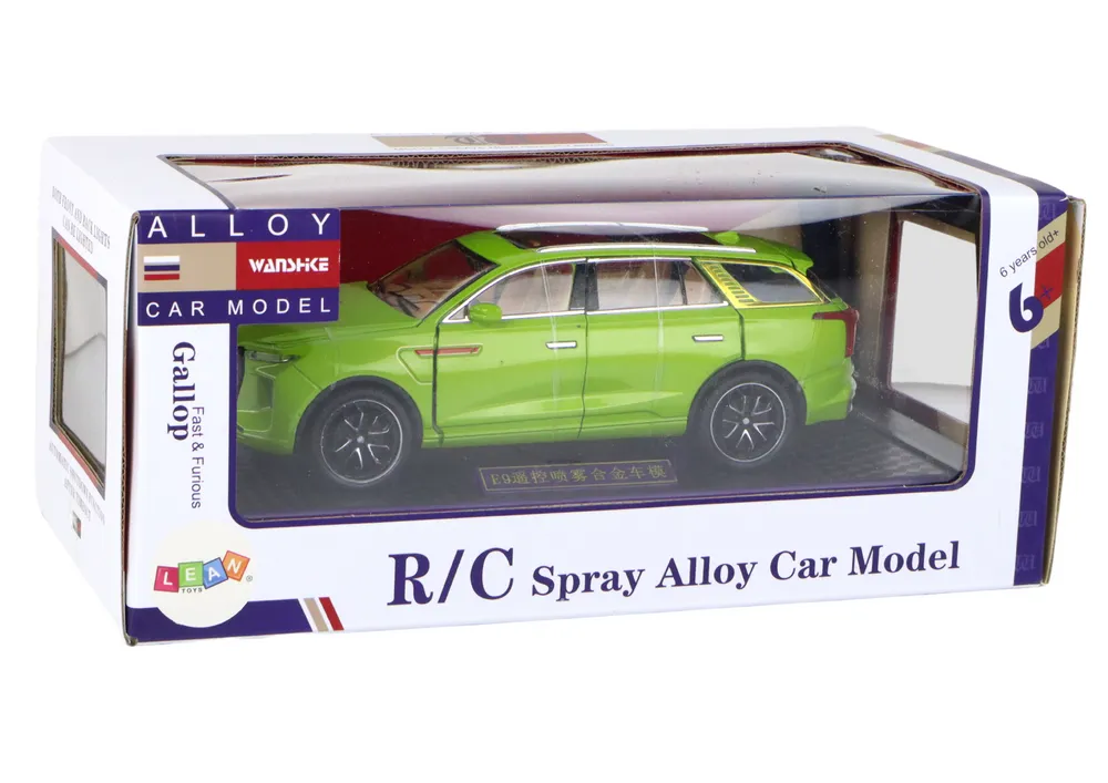 auto na daljinsko upravljanje aluminum 1:24 - zeleni - slika 7