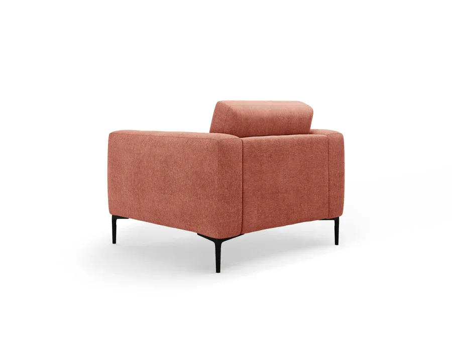 fotelja bemy, 85x85cm, materijal: strukturirana tkanina - slika 3