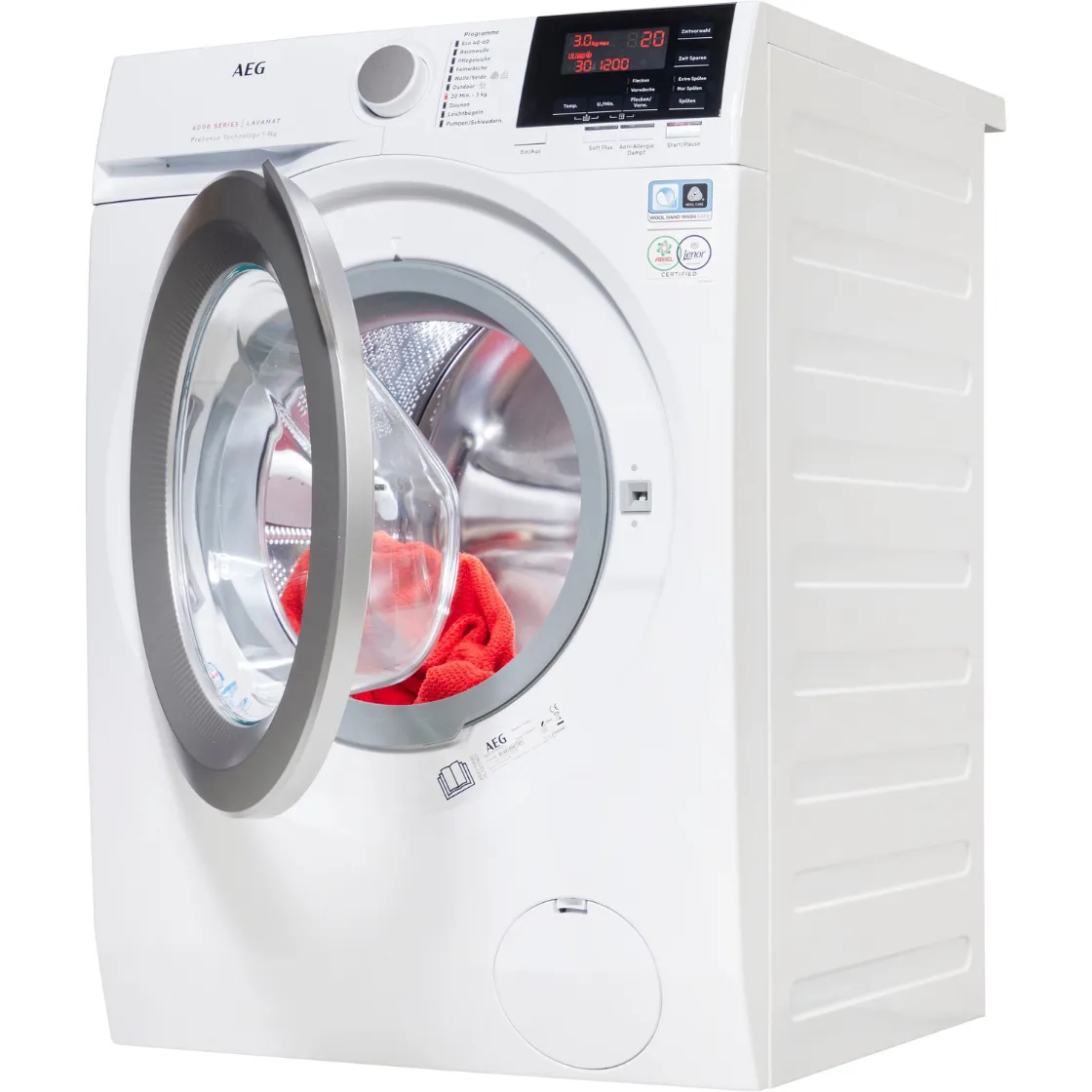 aeg perilica rublja serija 6000 l6fb49vfl 9 kg - slika 2