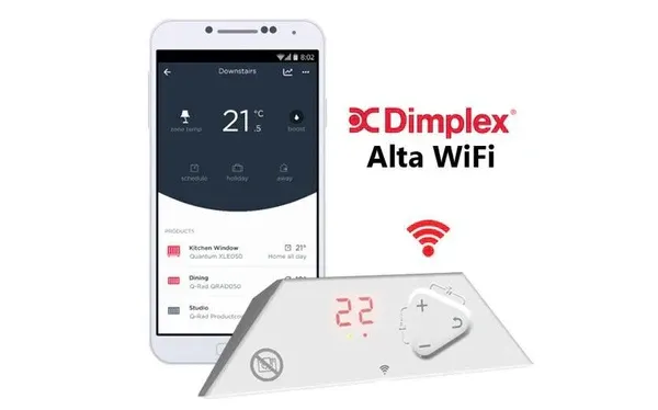 dimplex alta premium norveški radijator 1000 w wi-fi - slika 6
