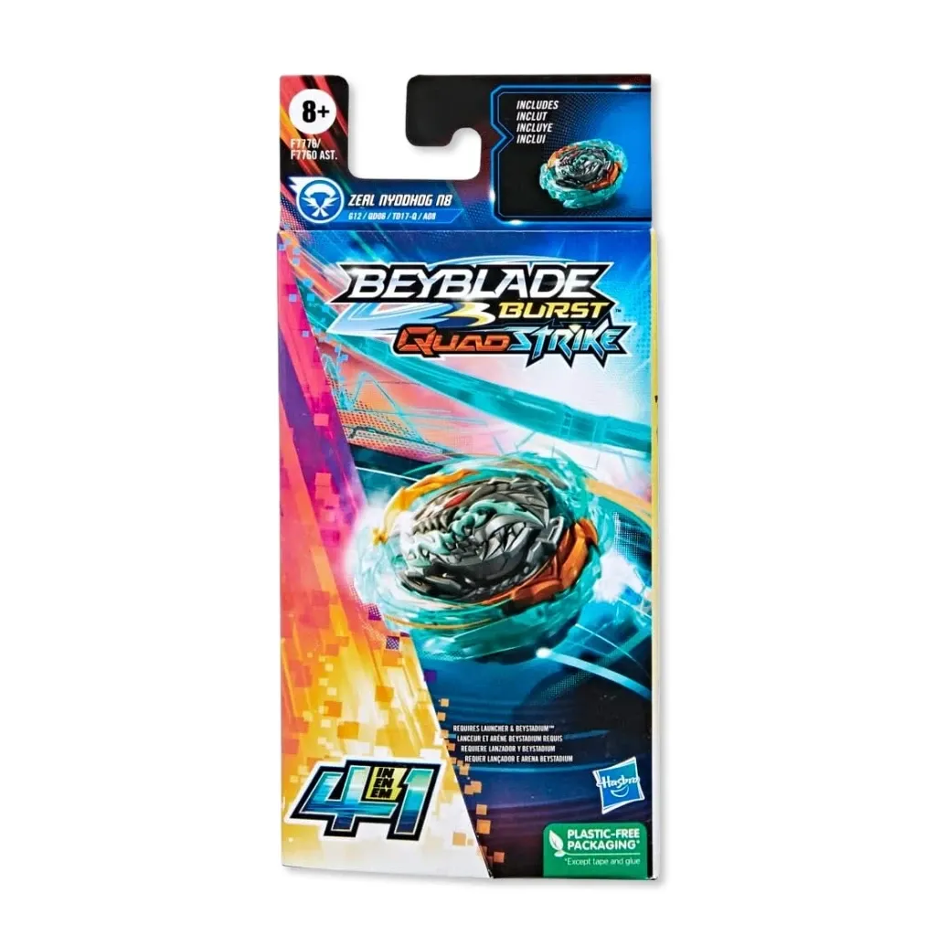 Beyblade Burst QuadStrike – Zeal Nyddhog N8 - Zagreb