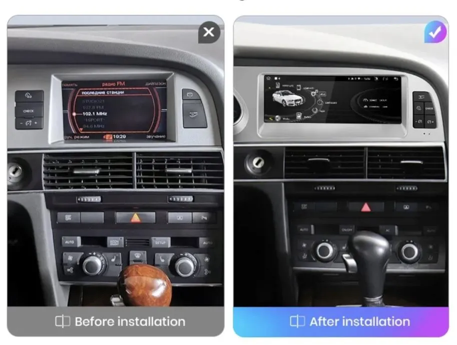 original multimedija za audi a6 c6 2005- 2012 android navigacija radio - slika 11