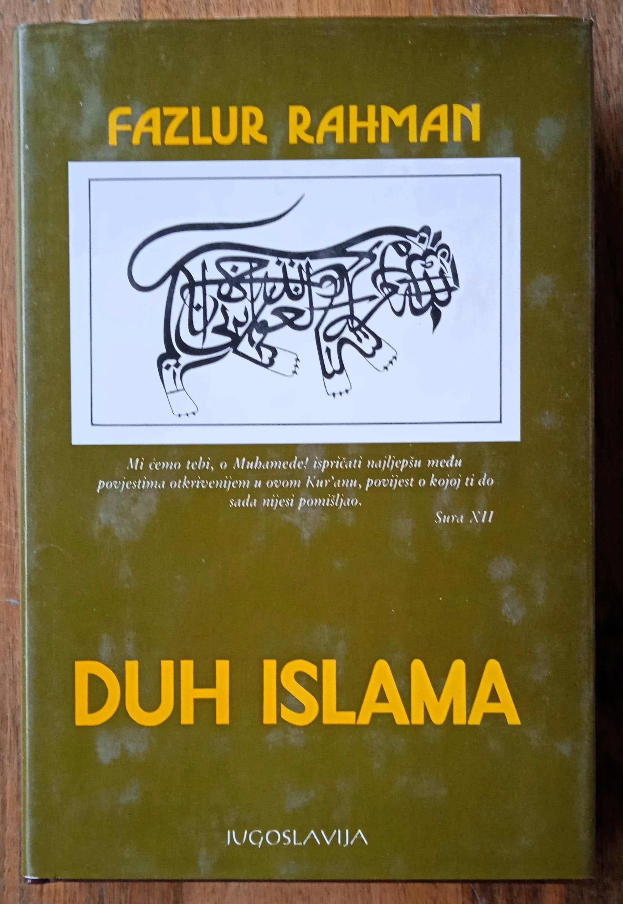 DUH ISLAMA Fazlur Rahman - Sisak