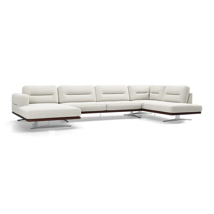 kutna garnitura bologna 400x207 cm, materijal: mogućnost izbora - slika 2