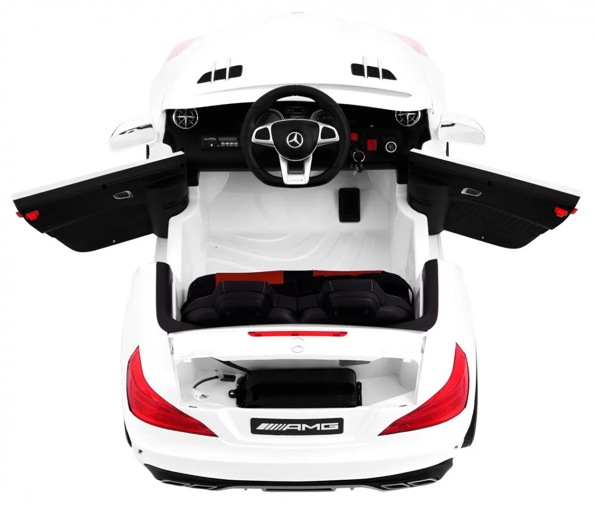 licencirani auto na akumultor mercedes amg sl65 - bijeli - slika 6