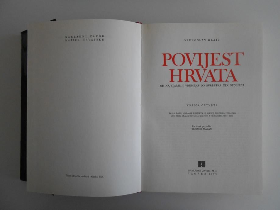 vjekoslav klaić - povijest hrvata 1,4,5 - slika 11