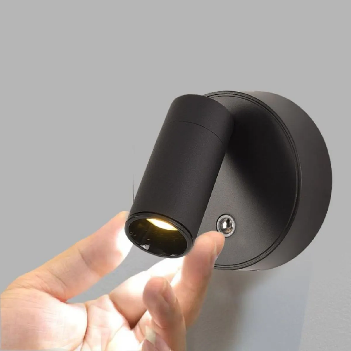 led rotirajuća zidna lampa - flexy - slika 2