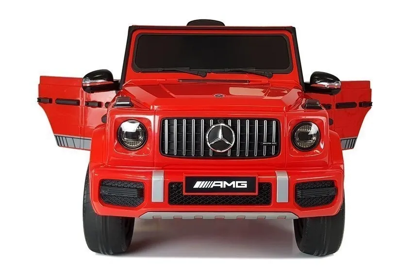 licencirani auto na akumulator mercedes g63 - crveni - slika 3