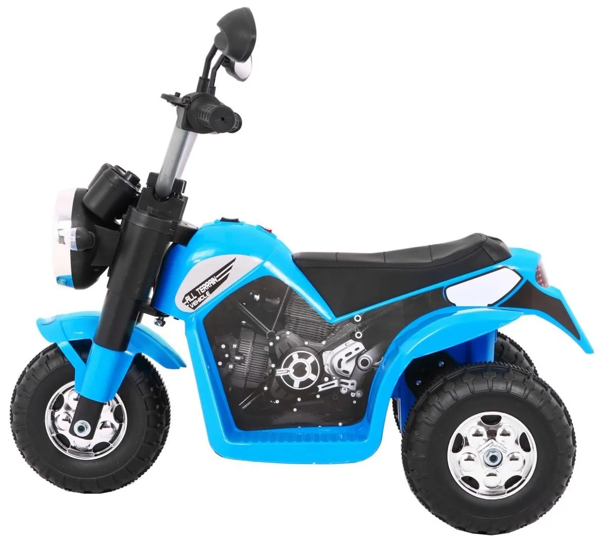 motor na akumulator minibike - plavi - slika 4