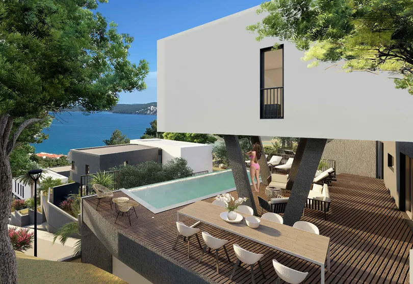 spektakularna villa u luksuznom kompeksu, seget donji, 164,20 m2 - slika 2