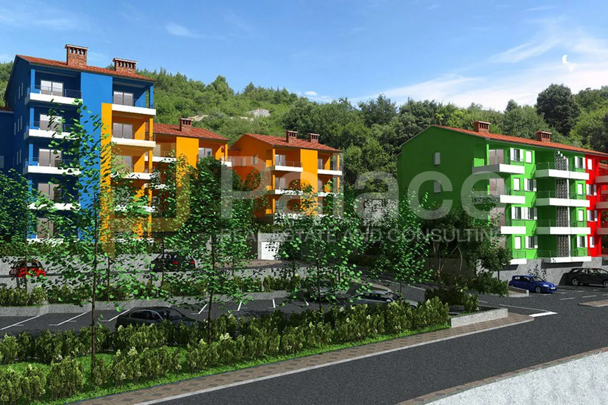 građevinsko zemljište za 5 vila sa 6 stanova - 6500m2, rabac, labin - slika 4