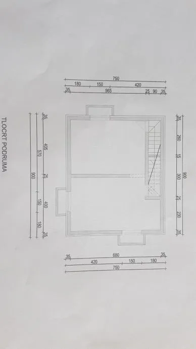 građevinsko zemljište sa započetom gradnjom kuće za odmor, sv. bartol - slika 4
