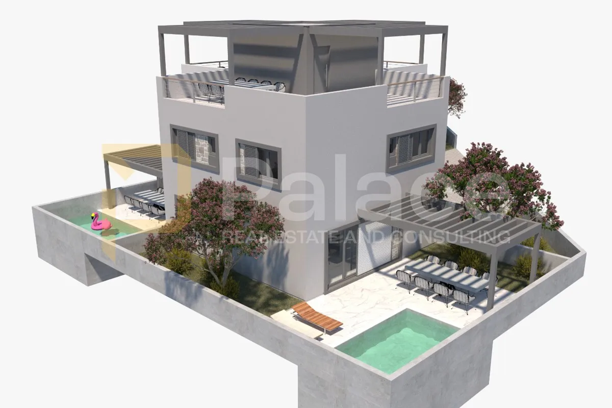 luksuzna villa - centar nina - 10 metara od mora - slika 12