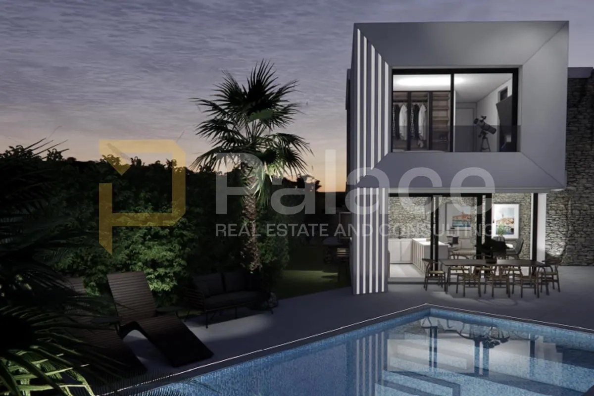 parcela na top lokaciji za gradnju 512 m², s projektom – istra, šumber - slika 4