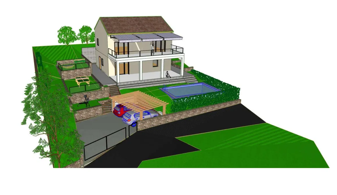 kuća u kostreni 170m2, panoramski pogled, završna izvedba po izboru - slika 12