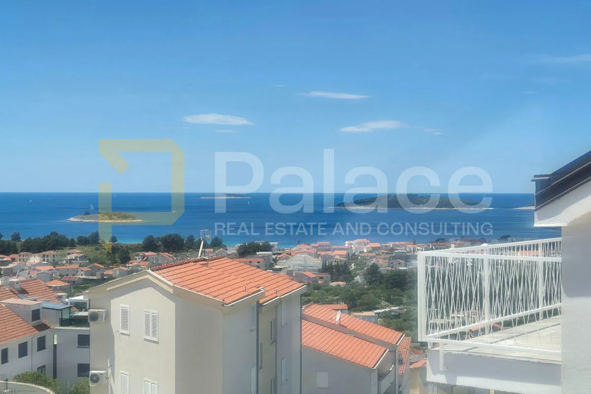 Dvosoban stan u novogradnji S5 s pogledom na more 52 m2, Rogoznica