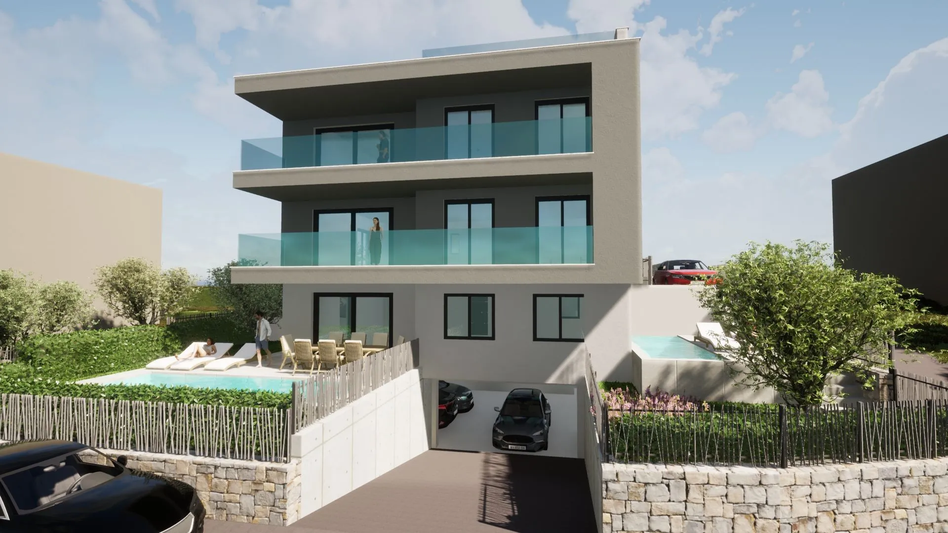 luksuzan trosoban penthouse u urbanoj vili - slika 6