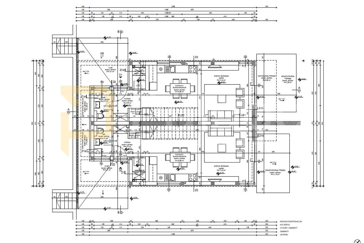 novogradnja duplex trosobni s dvorištem blizu mora, tisno 106 m2 - slika 10