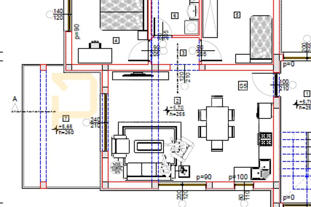 novogradnja u primoštenu, stan na drugom katu, 76 m2 - slika 3