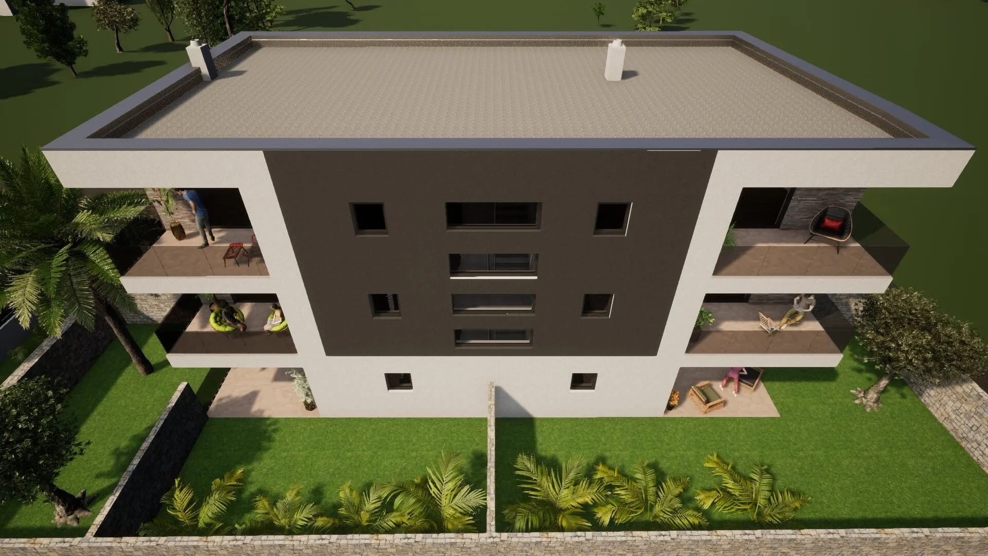 sabunike : stan s pogledom na more 80m2 - slika 2