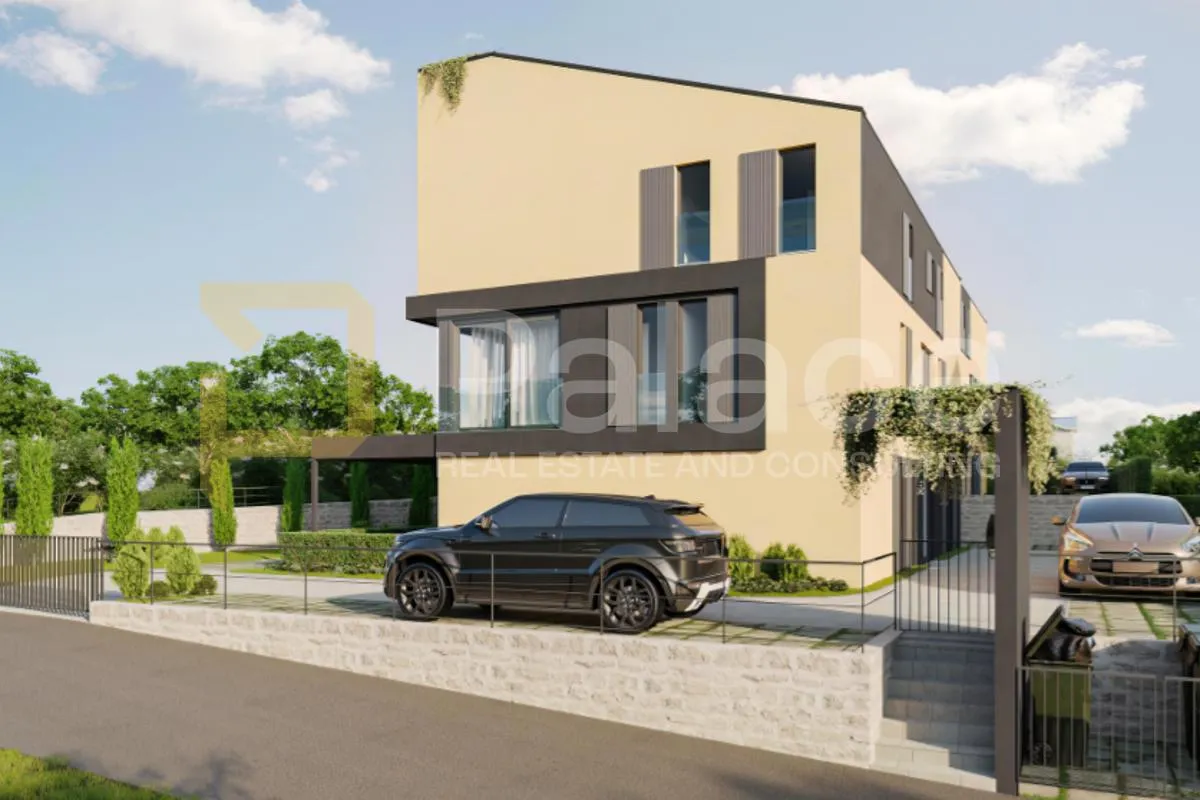 Novogradnja na Krku – moderan dvoetažni stan 79,75 m² - Muraj, Krk