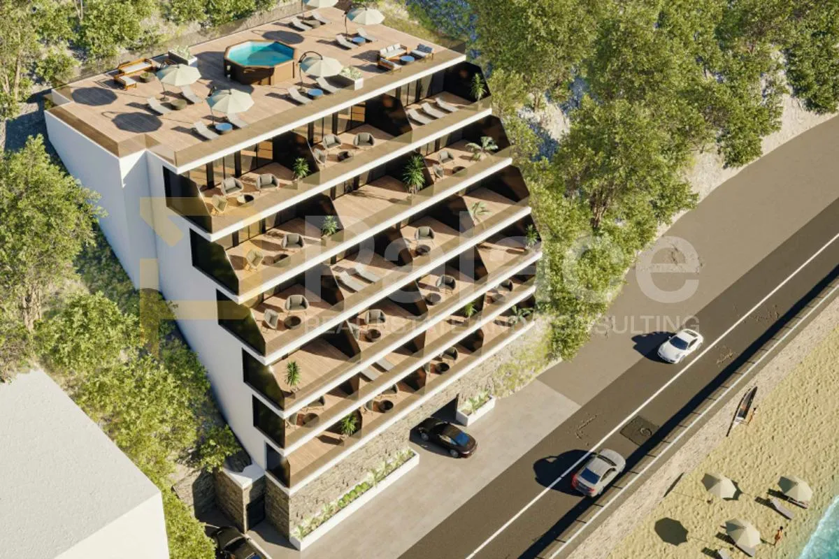 jednosoban stan s202 u novogradnji prvi red do mora, krilo jesenice - slika 4