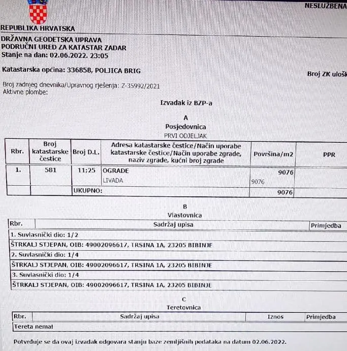 poljoprivredno zemljište 9076m2 - slika 3