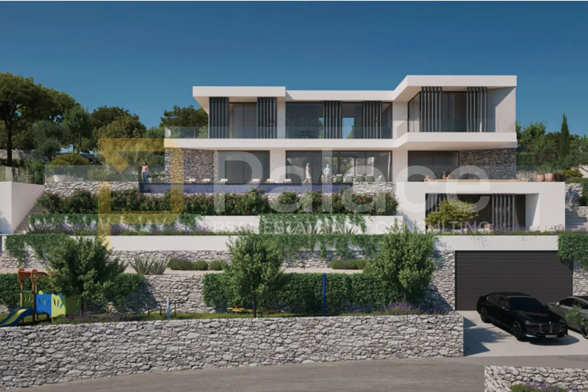 luksuzna vila s predivnim otvorenim pogledom, zaton - slika 5
