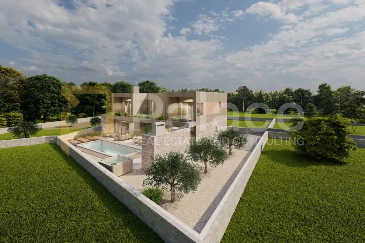 prekrasna vila suvremenog dizajna s panoramskim pogledom na rogoznicu - slika 3