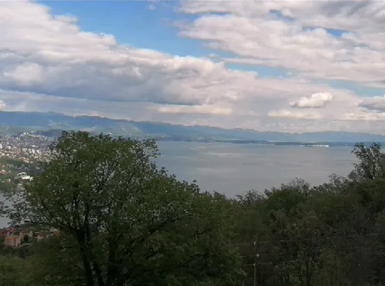 građevinsko zemljište bregi 5222m2, panoramski pogled na kvarner - slika 6