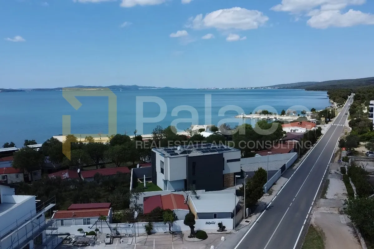 građevinsko zemljište s projektom - pogled na more - slika 2