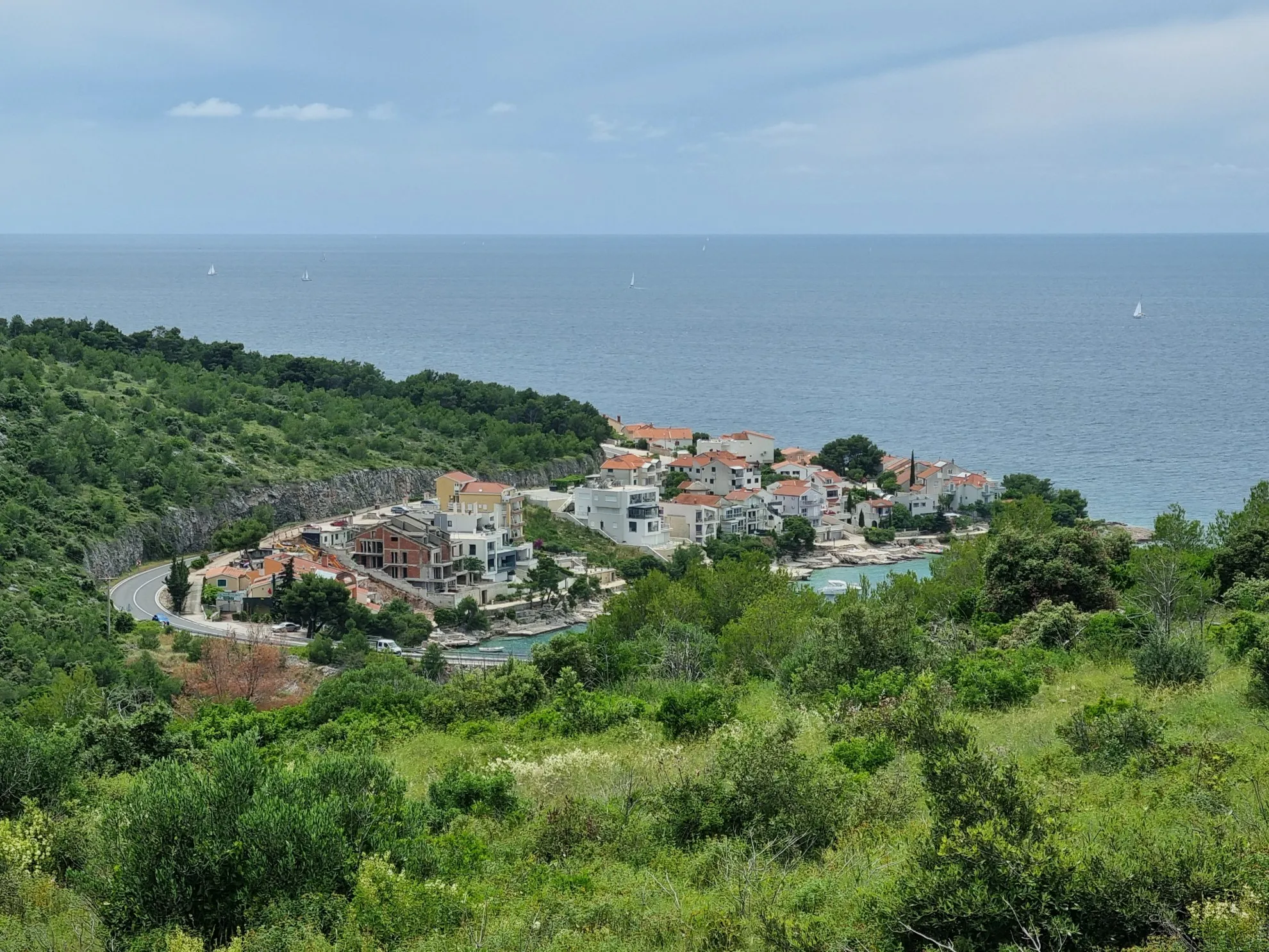 Građevinsko zemljište s otvorenim pogledom na more, Primošten, 12000 m