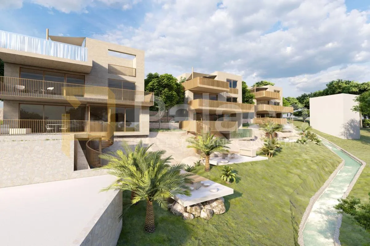 građevinsko zemljište 1.971 m² s projektom za 3 vile, kaštela - slika 7
