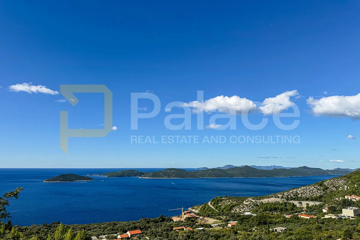 projekt luksuzne vile, bazen i pogled na elafite - dubrovnik zapad - slika 5