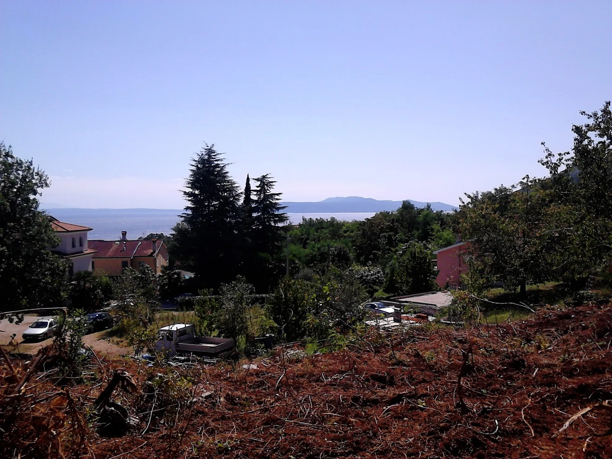 Građevinsko zemljište s dozvolom za gradnju, Lovran, 964m2