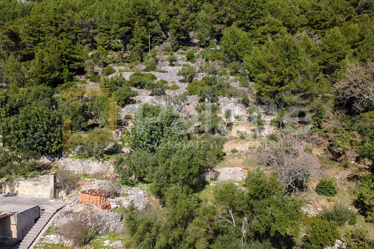 stara kamena mlinica za obnovu - otok mljet - slika 7