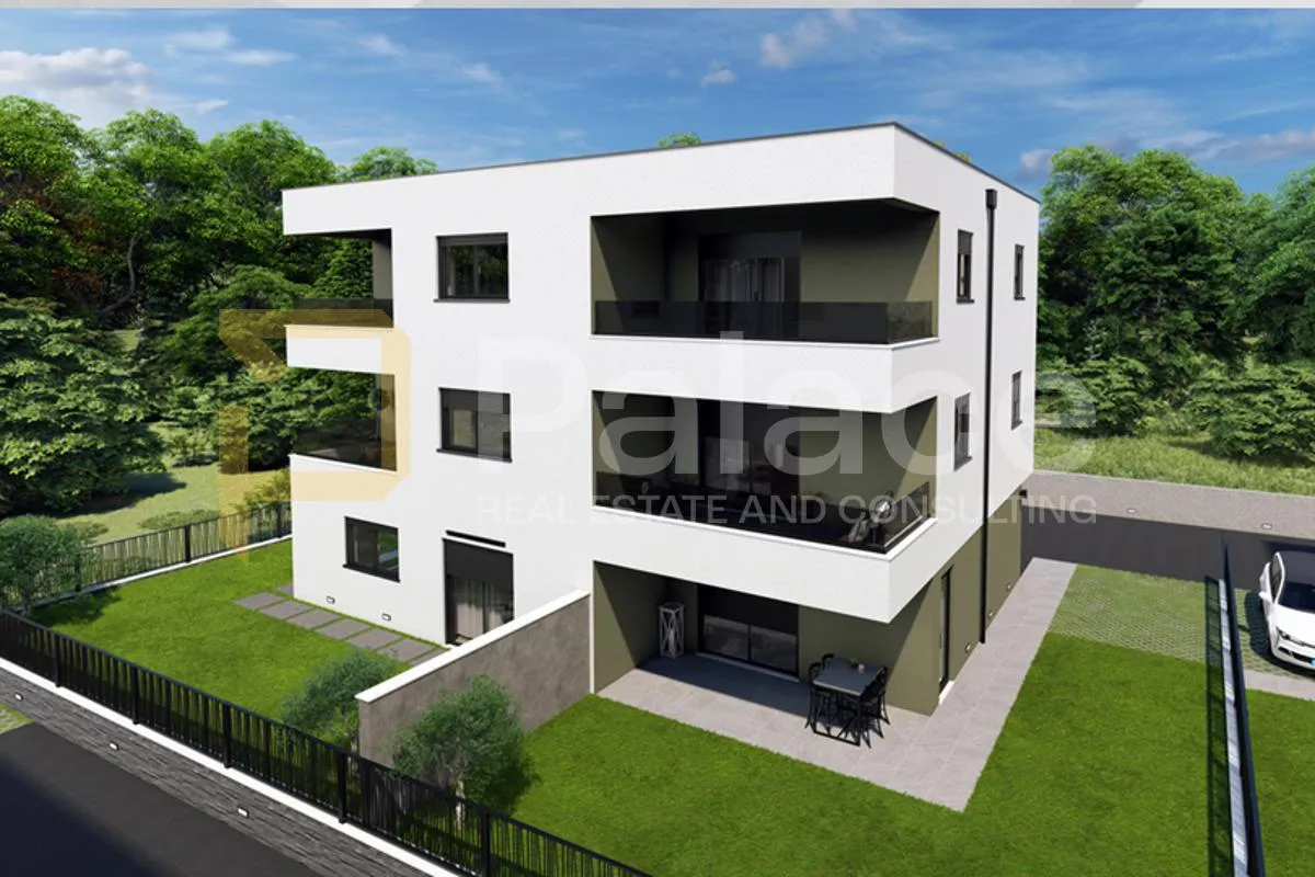 Dvosoban stan s parkingom, južna orijentacija, 62m2 - Kaštel Stari, Kaštela