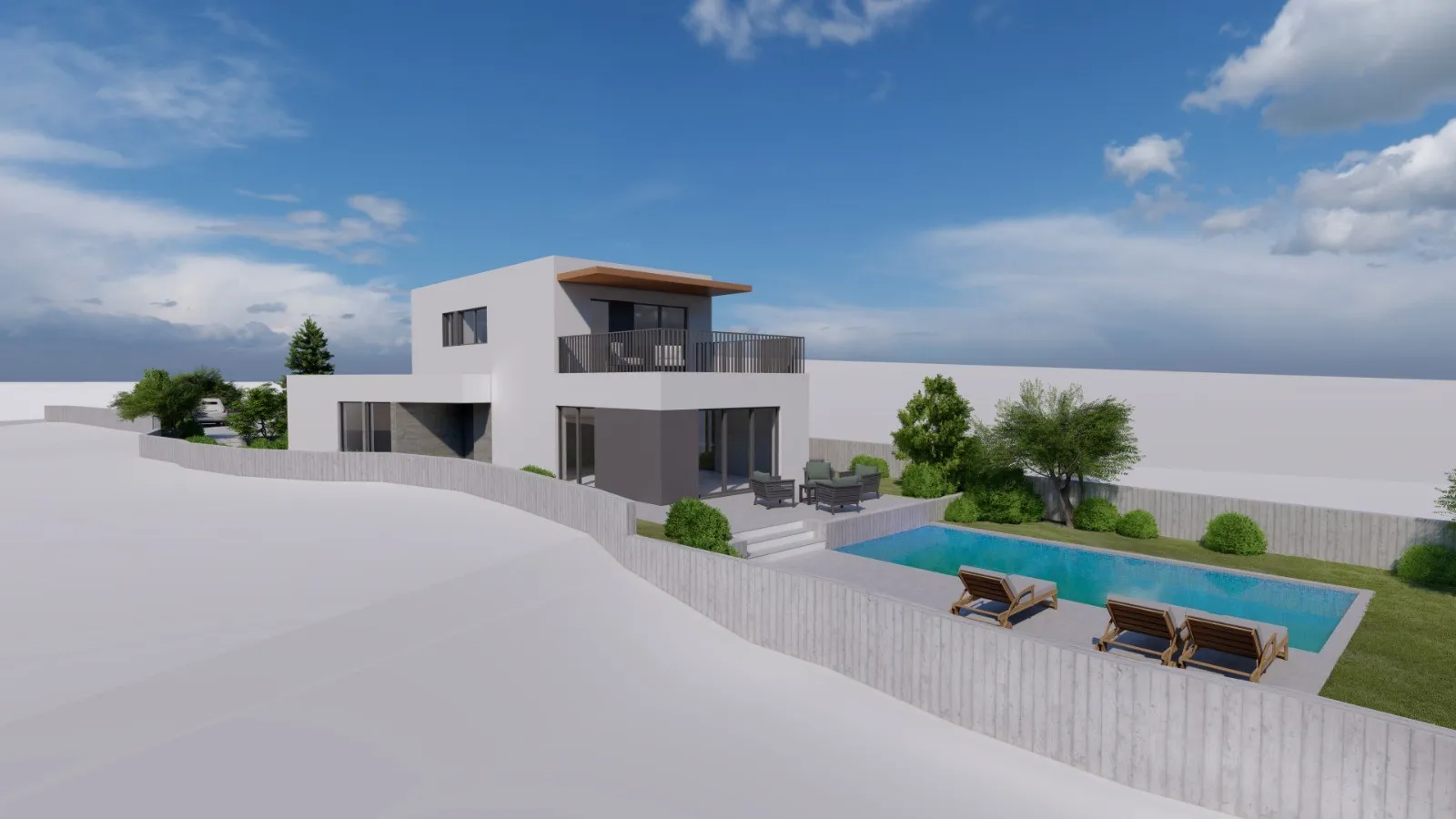 vinišće - atraktivno građevinsko zemljište s projektom - slika 3
