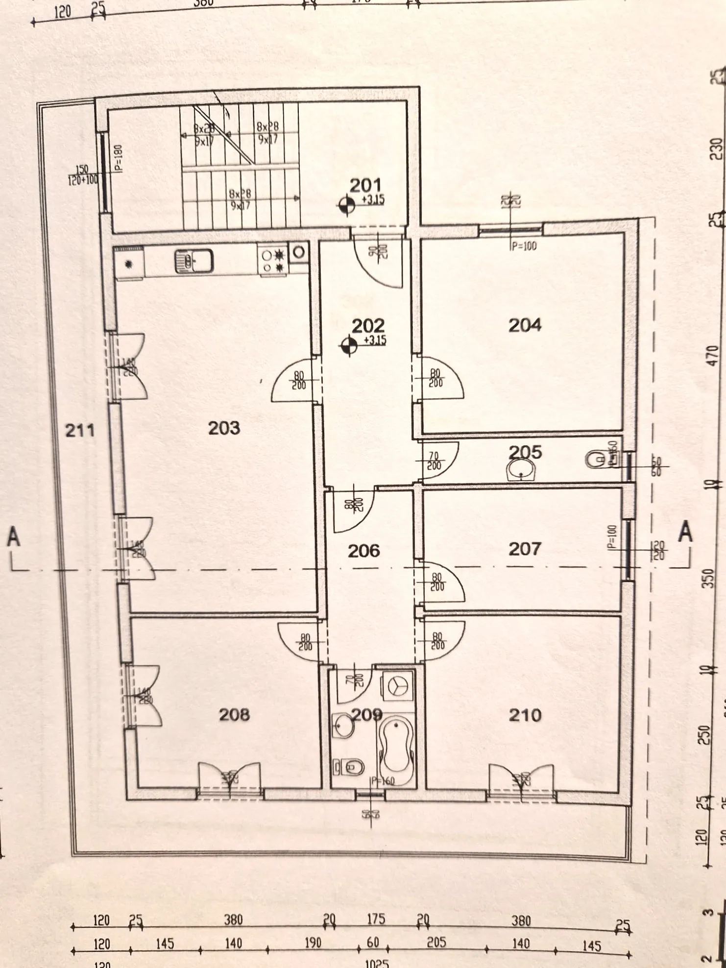 prilika: četverosoban stan u kući, šibenik-meterize, 193 m2 - slika 11