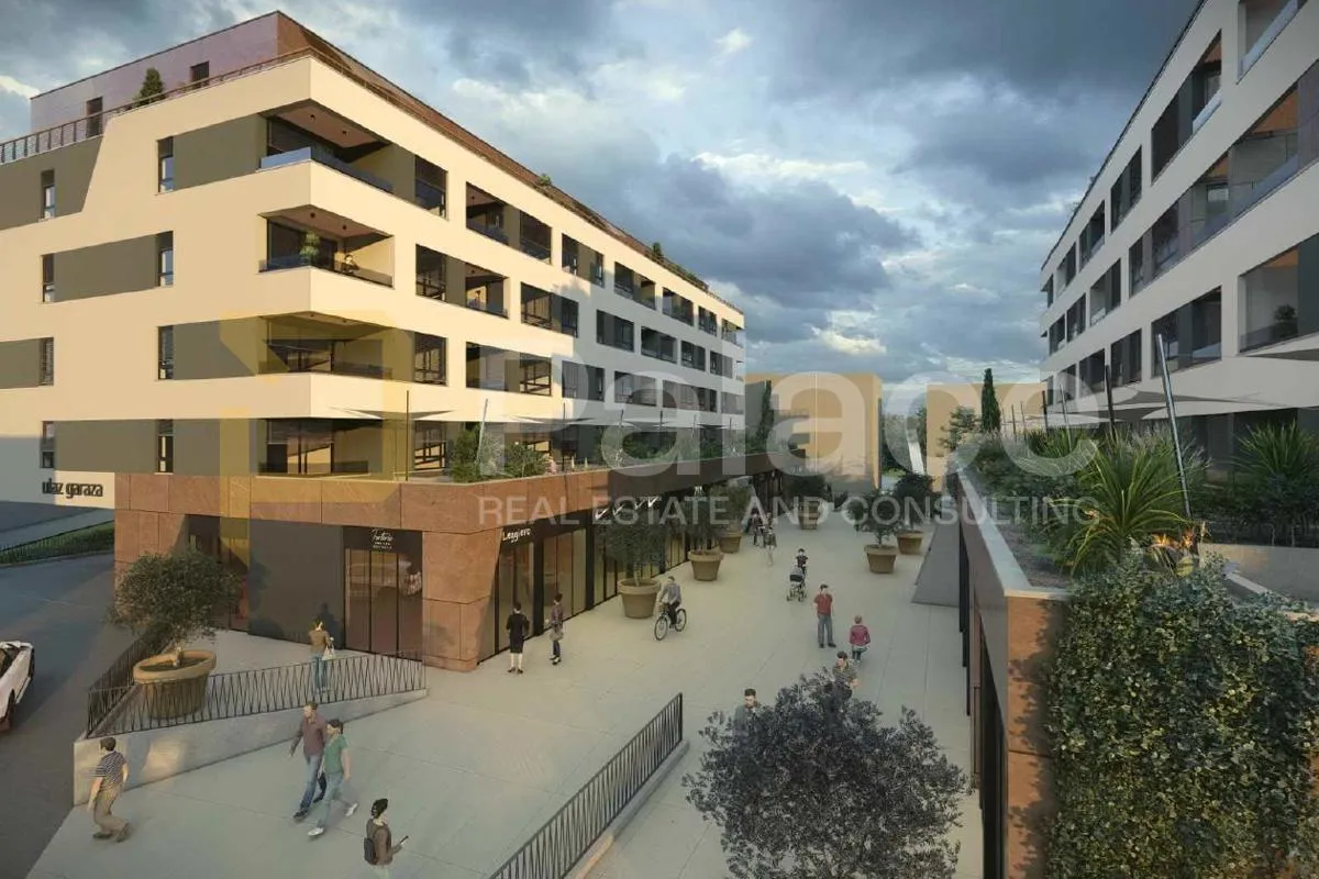 stan na srdočima u novoj zgradi – terasa i garažno mjesto, 54,87 m² - slika 11