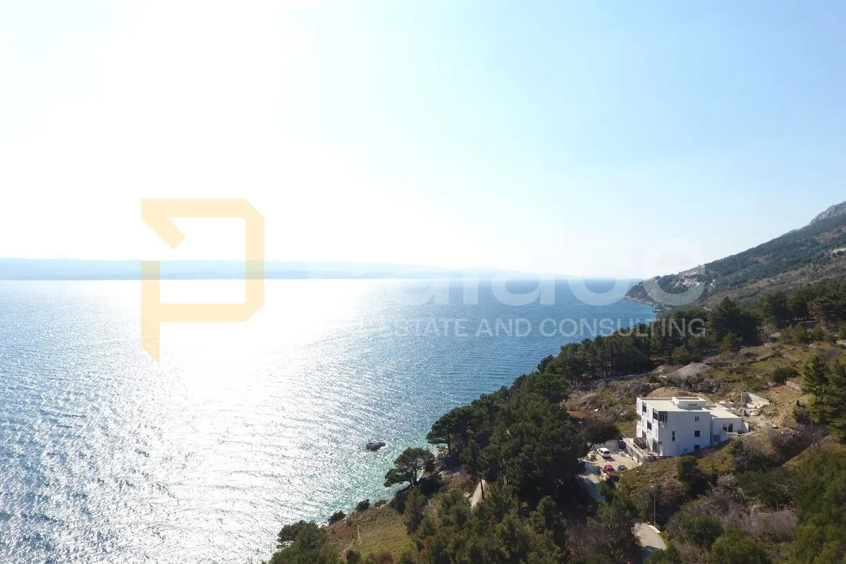 građevinsko zemljište 100m od mora s projektom i dozvolom - pisak omiš - slika 3