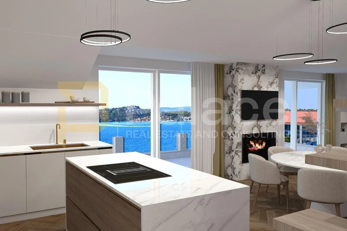 Luksuzni penthouse na jedinstvenoj lokaciji u Šibeniku sa spektakularnim pogledom na grad