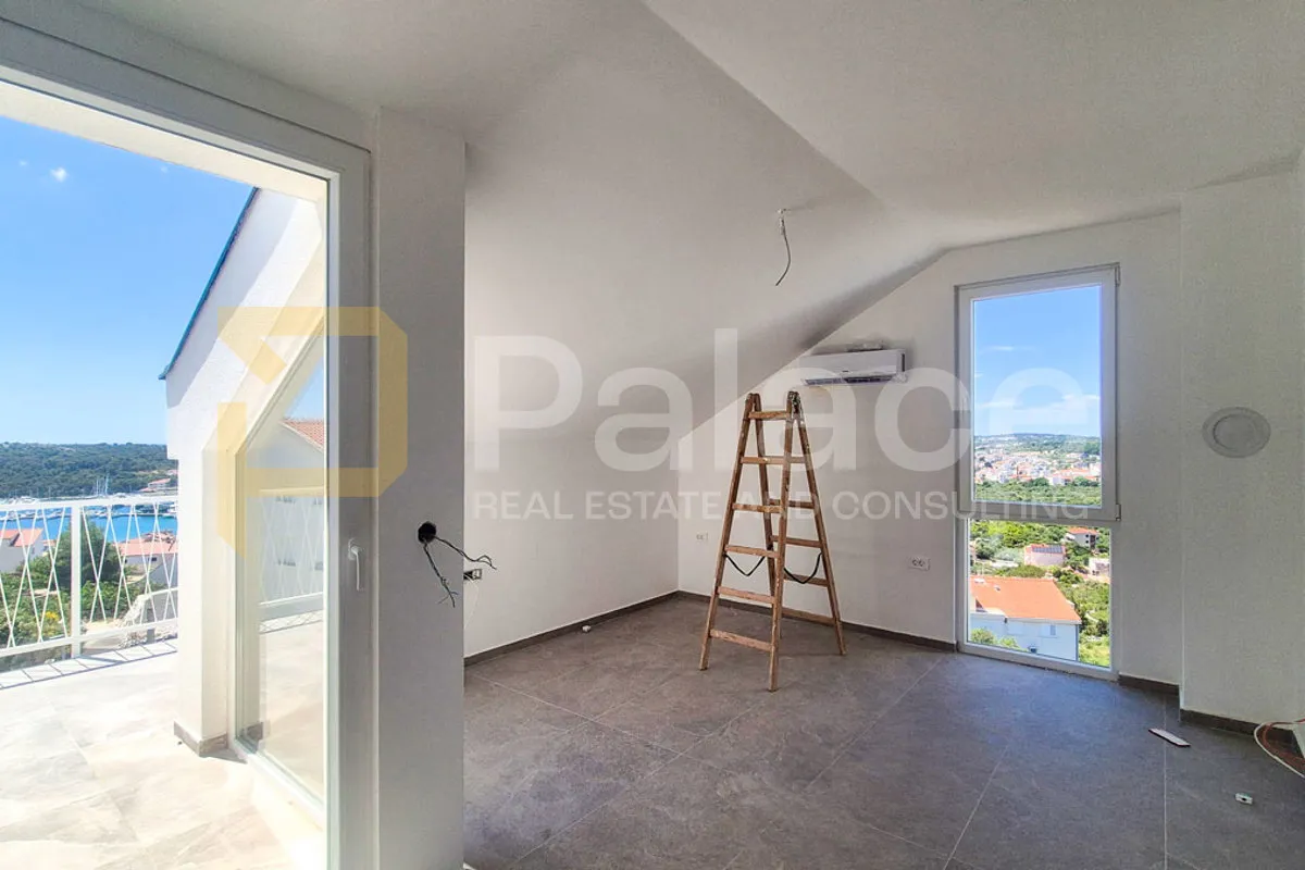 dvosoban stan u novogradnji s6 s pogledom na more 52 m2, rogoznica - slika 7