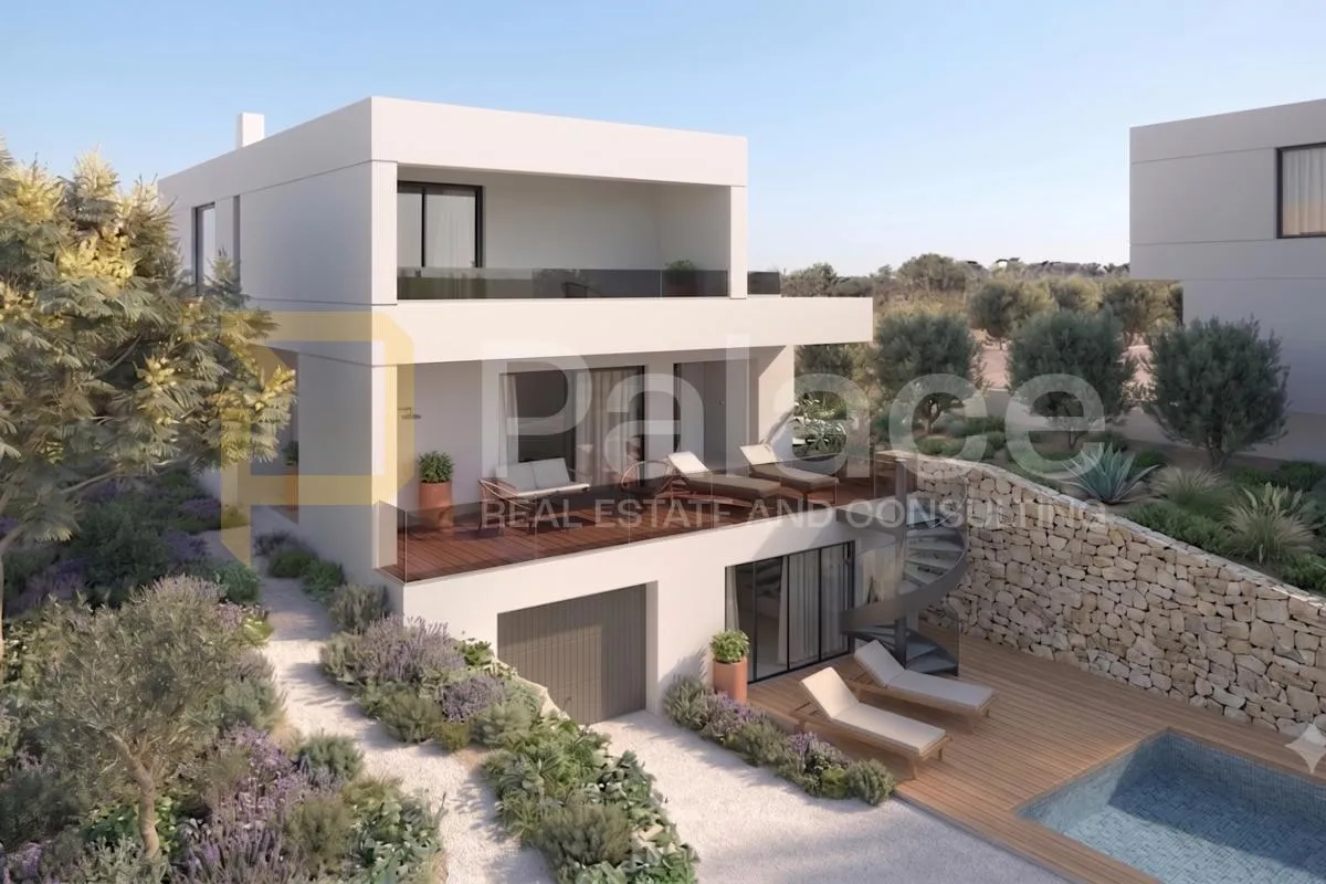 Šibenik, Bilice: Luksuzna vila s pogledom na more u mirnom okruženju - Stubalj, Bilice