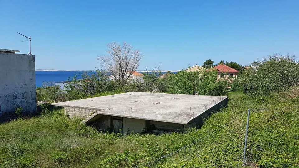 Povoljno!! Građevinsko zemljište 300m od mora s pogledom - Rtina, Ražanac