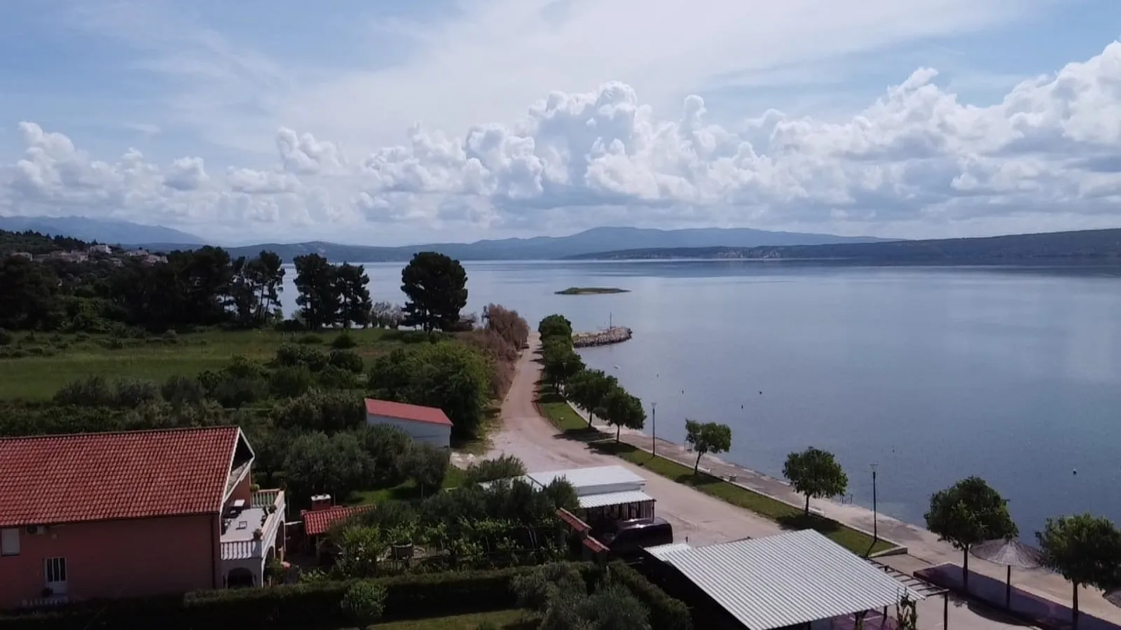 posedarje : zemljište prvi red do mora s kućom - slika 8