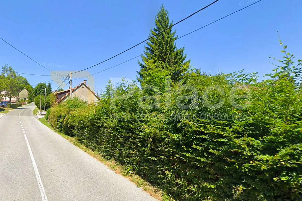 građevinsko zemljište 5.383 m2 s projektom - gorski kotar, stari laz - slika 2