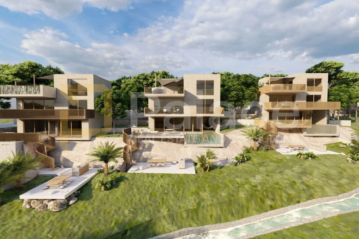 građevinsko zemljište 1.971 m² s projektom za 3 vile, kaštela - slika 4