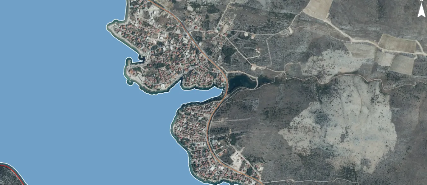 Poljoprivredno zemljište 150 m od mora u Žaboriću - Žaborić, Šibenik